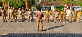 Apel Senin Pagi Kalurahan Ngipak: Awali Pekan dengan Semangat Kedisiplinan dan Percepatan Program Ke